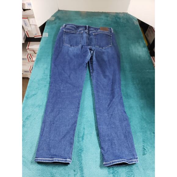 Lucky Brand Jeans Size 10 Womens Blue Stretch Pant Mid Rise Lolita Skinny Ankle - Picture 12 of 15
